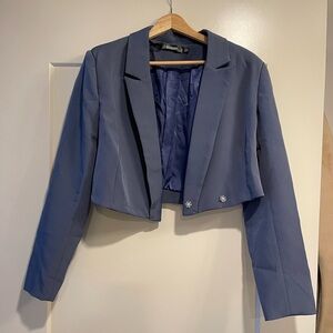 Missguided Blue-Purple Blazer